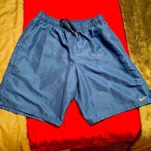 Men’s Nike Shorts size Medium, color Royal Blue, with dri weave lining,